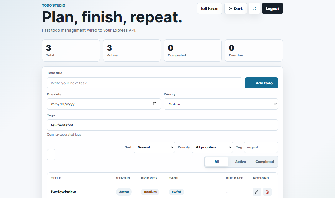 Todo Studio / Task Vault screenshot 3