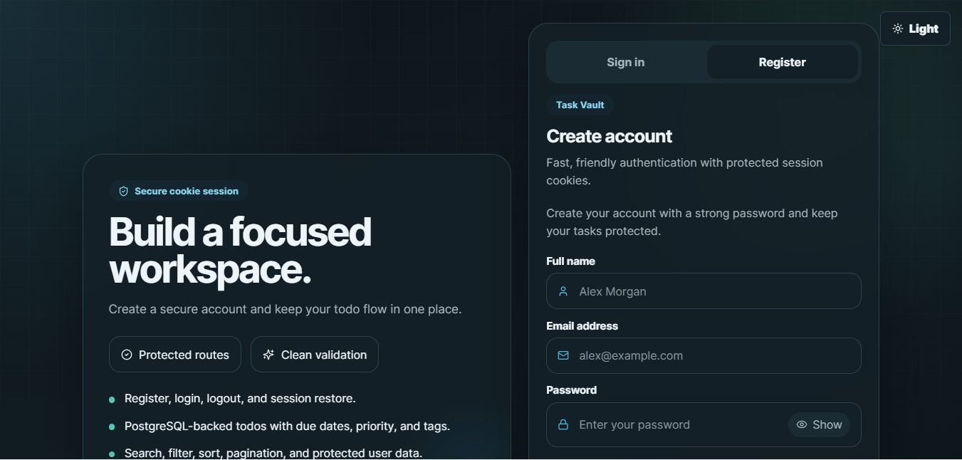 Todo Studio / Task Vault screenshot 2