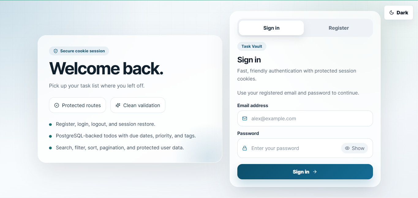 Todo Studio / Task Vault screenshot 1